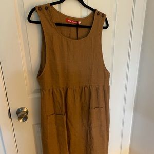 NWT Pyne & Smith toast pinafore